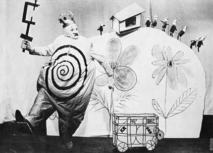 King Ubu by Alfred Jarry, The Marionettheatre 1964 Director: Michael Meschke